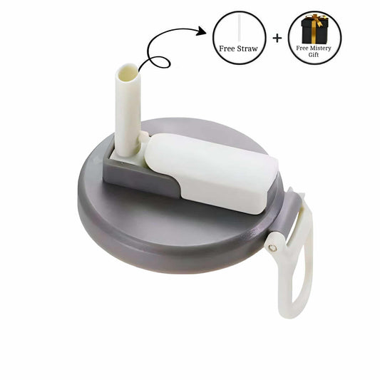 Soda Can Lid With Straw